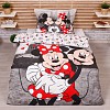 Bavlněné povlečení 140x200+70x90 Mickey & Minnie v NY