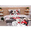 Bavlněné povlečení 140x200+70x90 Mickey & Minnie v NY