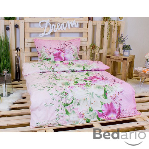 Bavlněné povlečení KOUZELNÁ KVĚTINA 140x200+70x90