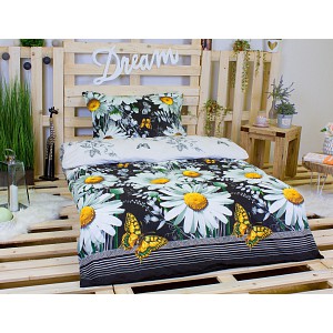 Bavlněné povlečení KOPRETINY 220x200+2x70x90