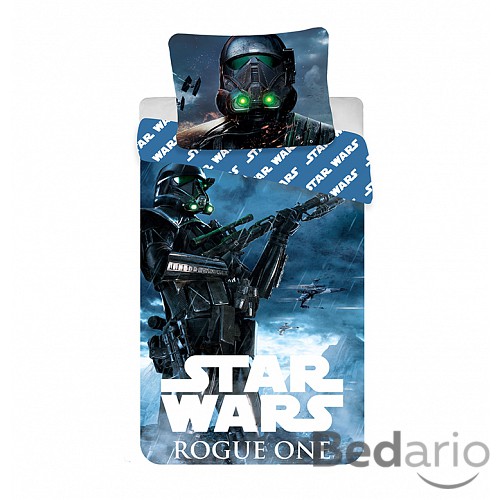 Bavlněné povlečení Star Wars Rogue One 140x200 70x90