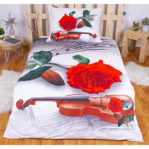 3D povlečení 140x200+70x90 Melody