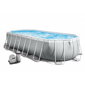 Bazén Florida Premium ovál PRISM 3,05x6,10x1,22 m + KF 5,7 vč. přísl. - 26798NP