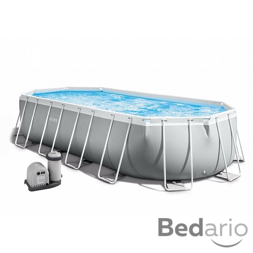 Bazén Florida Premium ovál PRISM 3,05x6,10x1,22 m + KF 5,7 vč. přísl. - 26798NP