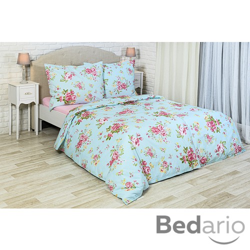 Bavlněné povlečení 140x200+70x90 Vintage Rose