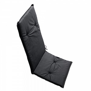 Polstr na zahradní křeslo Brillant 120x49 - černý