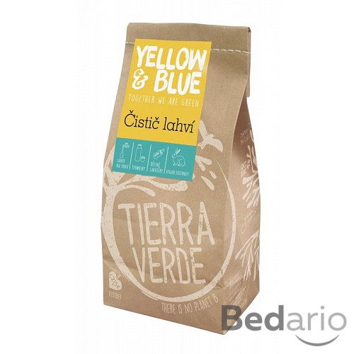 Yellow&Blue Čistič lahví (1 kg) - pro snadné mytí lahví a lahviček