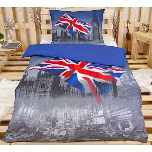 3D povlečení 140x200+70x90 England