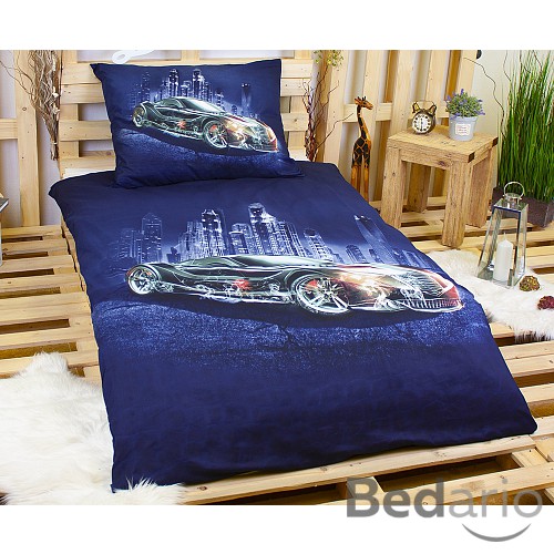 3D povlečení 140x200+70x90 Futuro