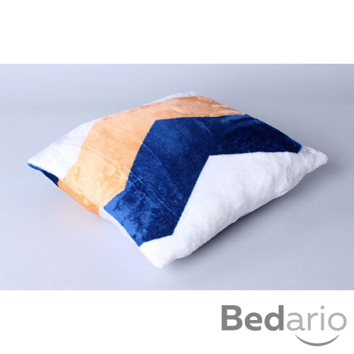 Povlak na polštářek mikroflanel - Cikcak