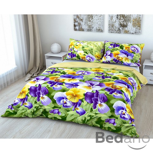 Popelínové povlečení ANUTKA 140x200+70x90