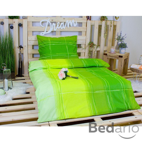 Bavlněné povlečení 140x200+70x90 Citronáda