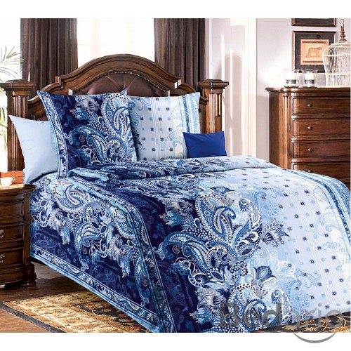 Bavlněné povlečení Royal blue 140x200+70x90