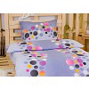 Bavlněné povlečení puntíky barevné 140x200+70x90