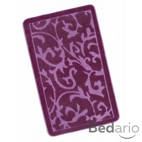 Koupelnová předložka 60x100cm fialový koberec