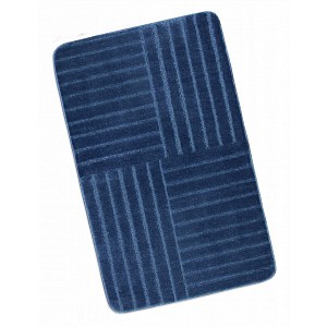 Koupelnová předložka 60x100cm modré pruhy