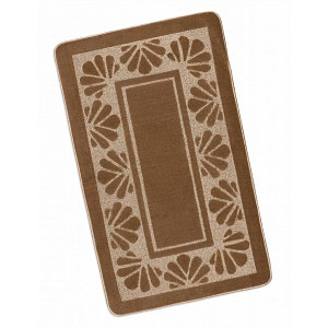 Koupelnová předložka 60x100cm béžová mušle