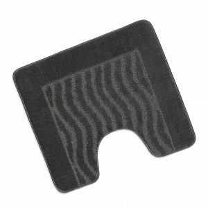 WC předložka 50x60cm šedé vlnky