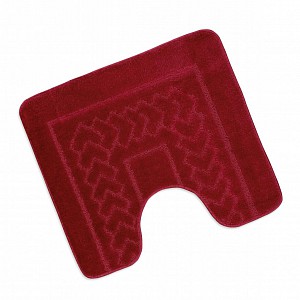 WC předložka 50x60cm červené Bolzáno