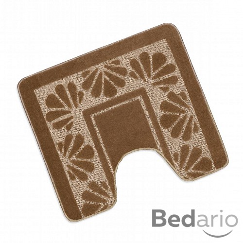 WC předložka 50x60cm béžová mušle