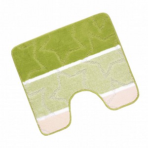 WC předložka 50x60cm zelená hvězda