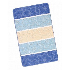 Koupelnová předložka 60x100cm modrý orion