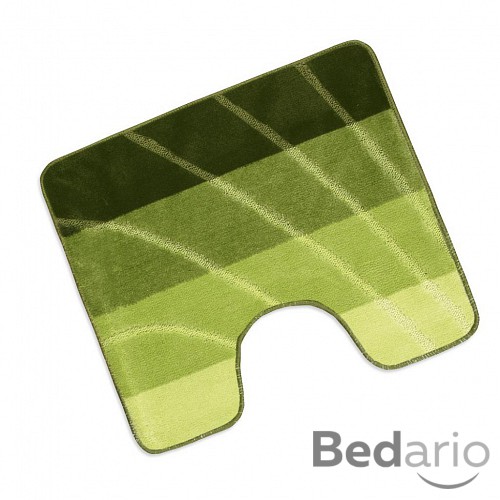 WC předložka 50x60cm zelená vlna