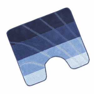 WC předložka 50x60cm modrá vlna