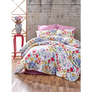 Bavlněné povlečení DELUXE 140x200+70x90 Pavlína