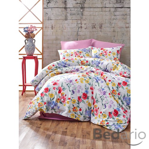 Bavlněné povlečení DELUXE 140x200+70x90 Pavlína