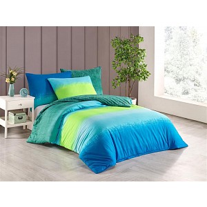 Bavlněné povlečení 140x200+70x90 Radovan zelený