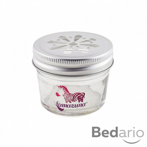 Lamazuna Skleněná dóza na tuhou kosmetiku - k uchování a převozu tuhé kosmetiky