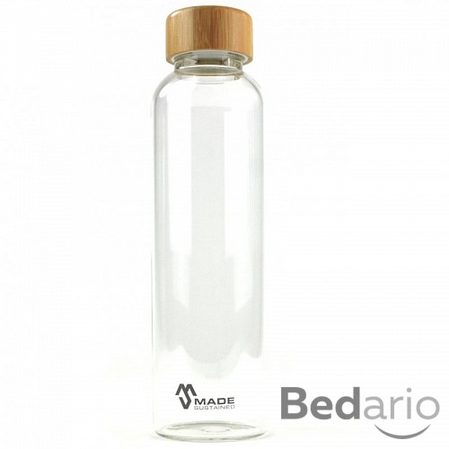 Made Sustained Skleněná lahev Knight (0,55 l) - z odolného borosilikátového skla