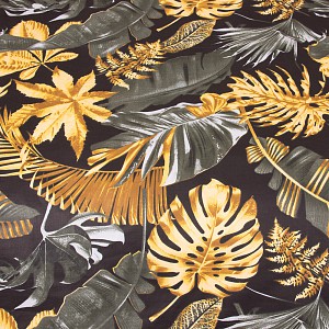 Bavlněné povlečení DELUXE 140x200+70x90 Monstera