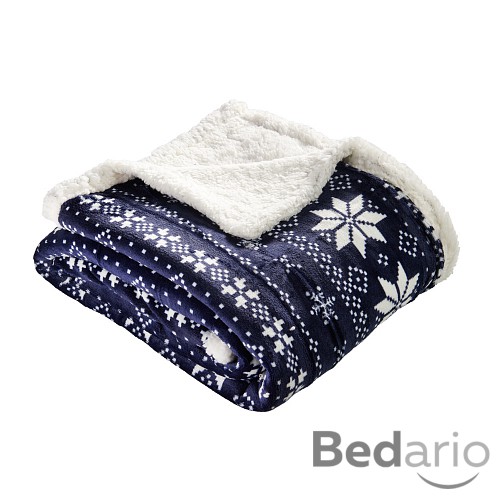 Deka beránek 150x200 - Zimní sen