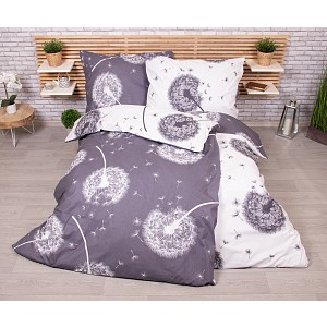 Zvýhodněná sada bavlněného povlečení na dvě lůžka 140x200+70x90 Pampelišky oboustranné
