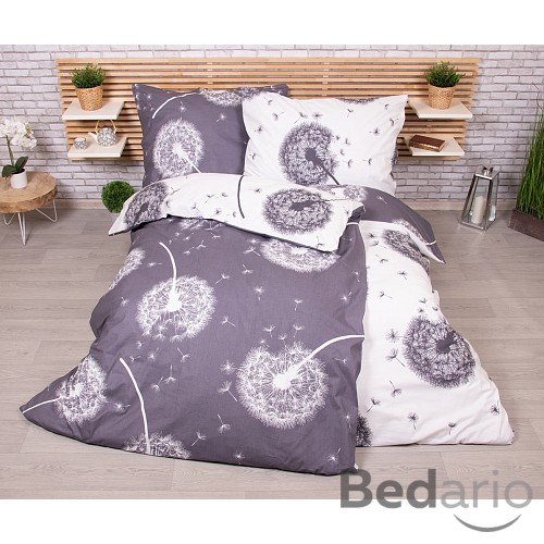 Zvýhodněná sada bavlněného povlečení na dvě lůžka 140x200+70x90 Pampelišky oboustranné