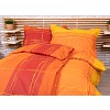 Zvýhodněná sada bavlněného povlečení na dvě lůžka 140x200+70x90 Oranžová symfonie