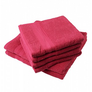 Set ručníků a osušek EXCLUSIVE TOP COLLECTION 6 kusů - Vínová