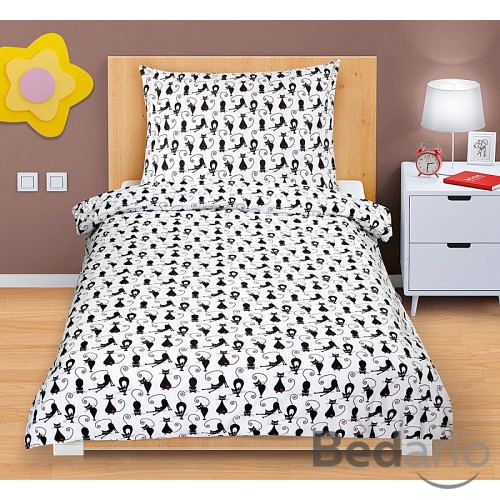 Dětské bavlněné povlečení 90x135+45x60 - Agáta